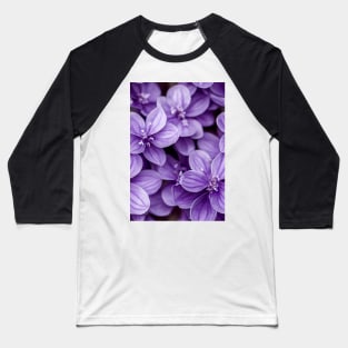 Beautiful Violet Flowers, for all those who love nature #126 Baseball T-Shirt